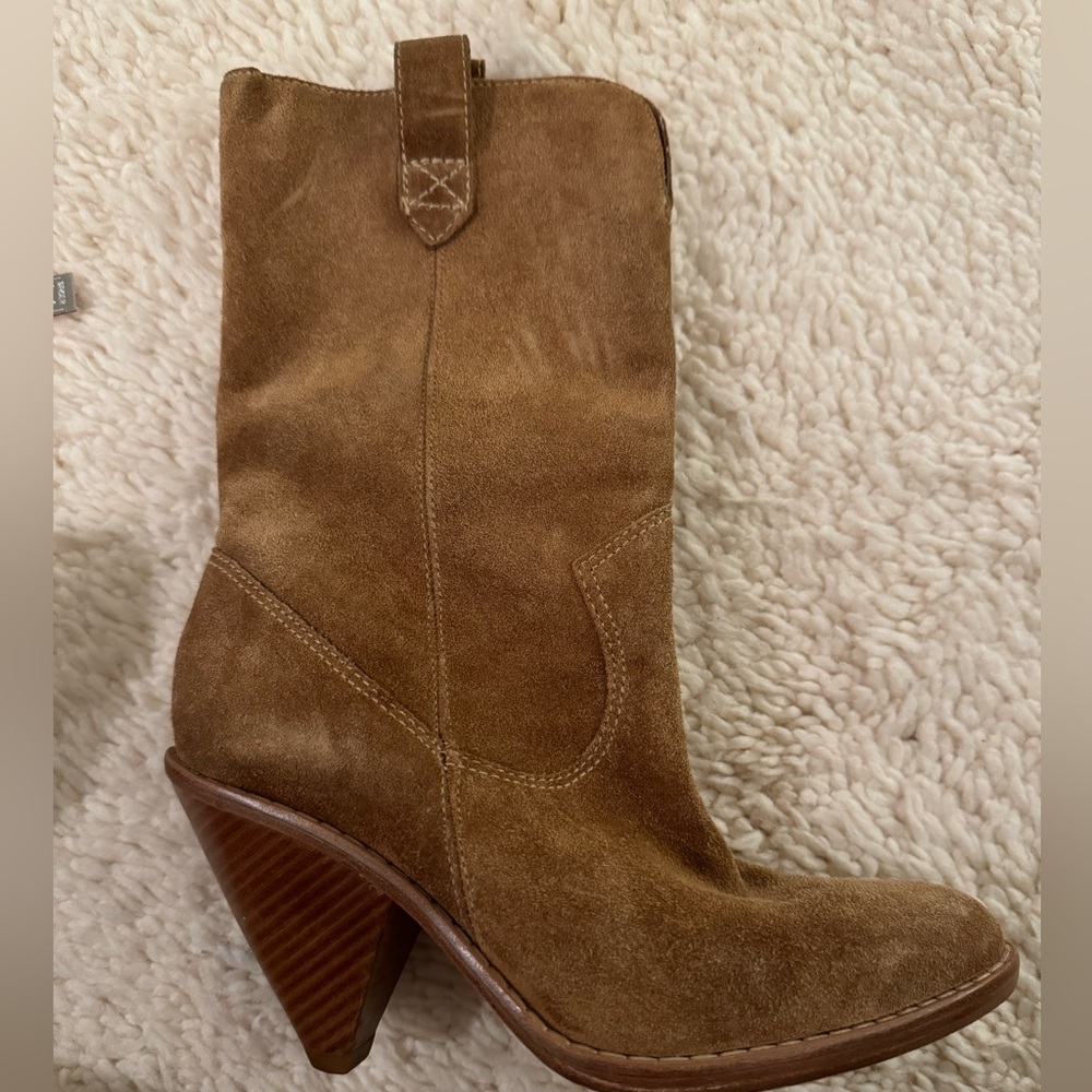 Michael Kors suede boots very good used condition 7.5